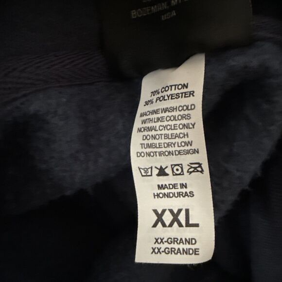 Sitka Men's Icon Pullover Hoodie Navy Blue Size XXL Hunting Outdoor Style 20226 - Picture 11 of 14